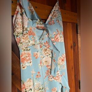 Never worn, with tags. Dress forum floral high to low dress.